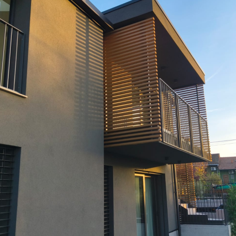 Frangisole In Alluminio terrazza